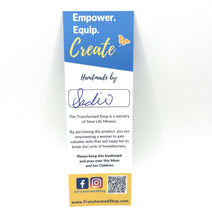 Load image into Gallery viewer, Eyeglasses Case - Denim with Patterned Lining