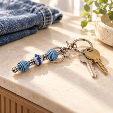 Load image into Gallery viewer, Keychain- Beaded