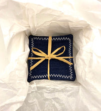 Load image into Gallery viewer, COASTERS Denim -  Set of 4 - Housewarming gift – farmhouse style