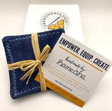 Load image into Gallery viewer, COASTERS Denim -  Set of 4 - Housewarming gift – farmhouse style